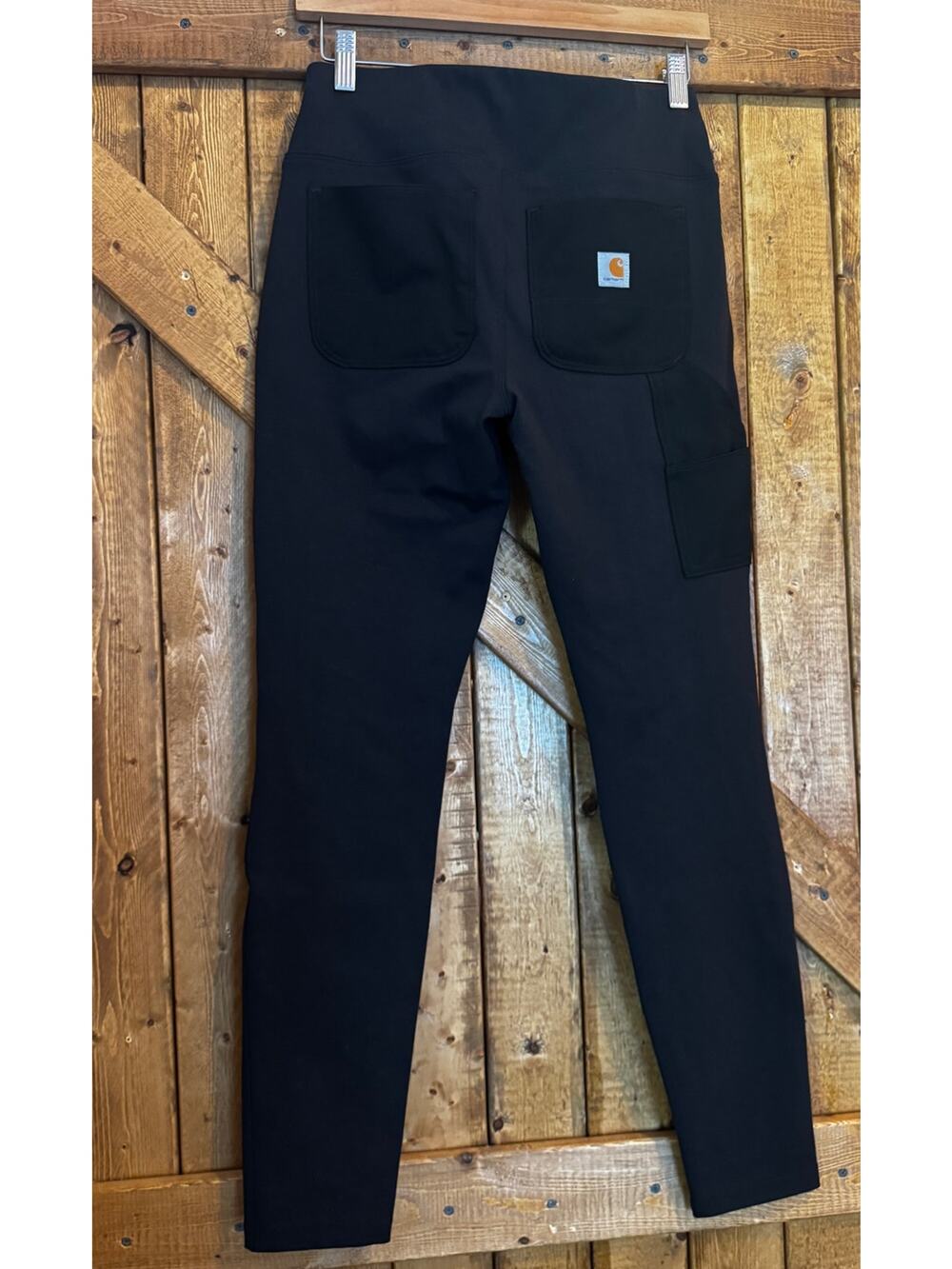 Carhartt Force Women’s Utility Leggings XS Black Media Pocket High Rise BN2482-W